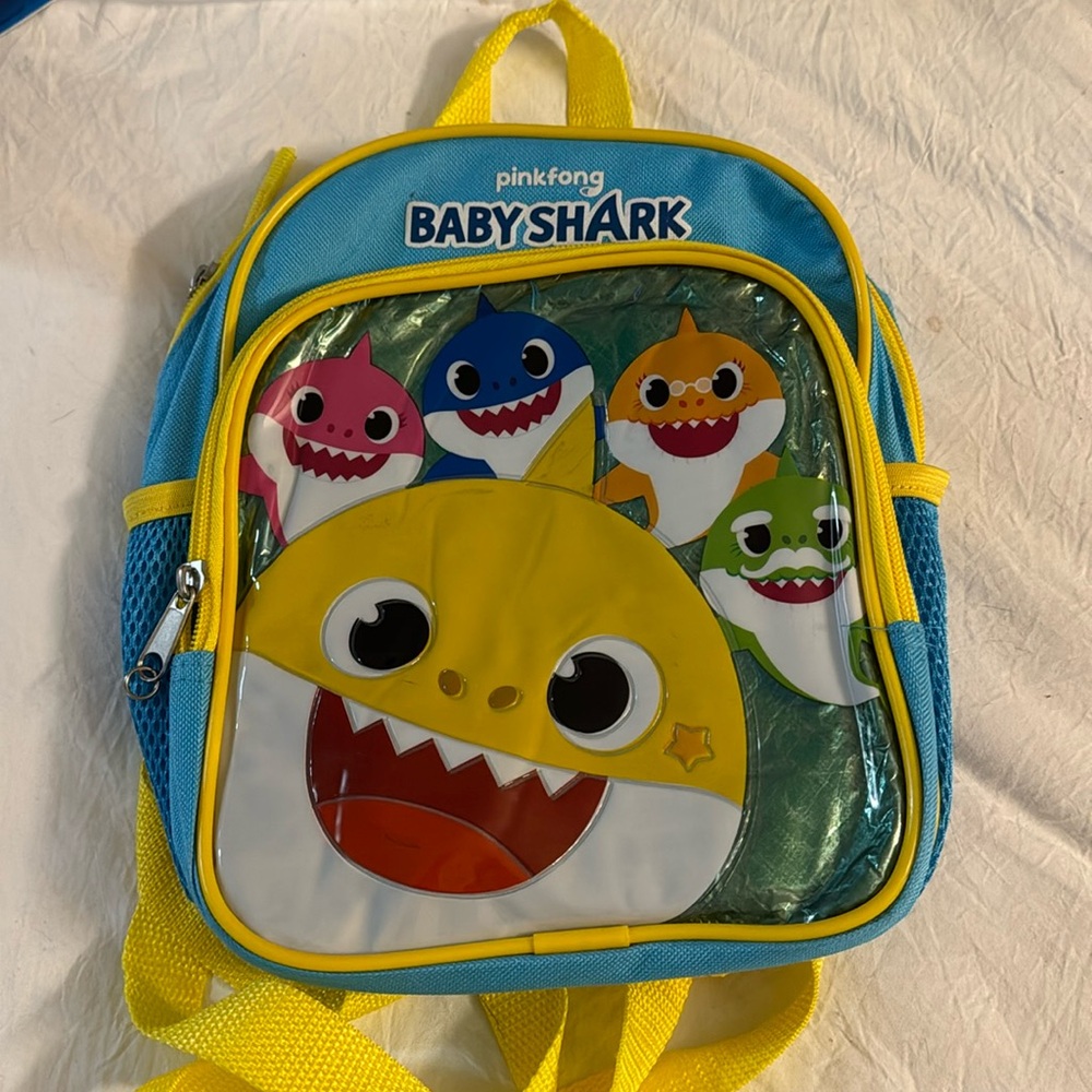 Baby shark Toddler backpack